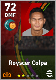 Royscer Colpa eFootball player card