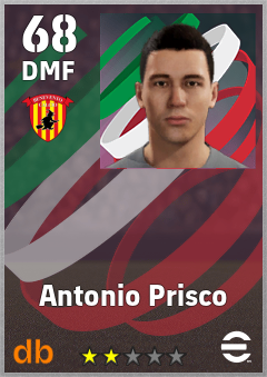 Antonio Prisco eFootball player card