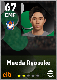 Maeda Ryosuke — CMF, OVR 67, MAX 67