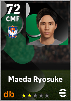Maeda Ryosuke eFootball player card