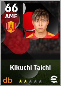 Kikuchi Taichi eFootball player card