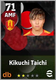 Kikuchi Taichi eFootball player card