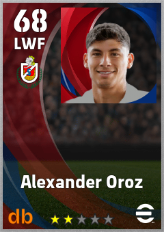 Alexander Oroz eFootball player card