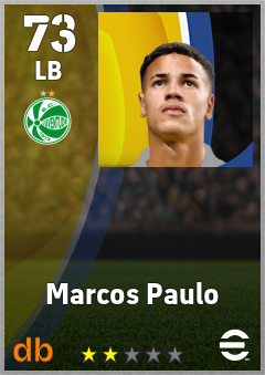 Marcos Paulo — LB, OVR 73, MAX 73