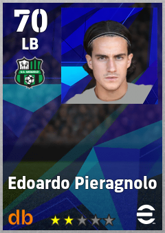 Edoardo Pieragnolo eFootball player card