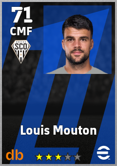 Louis Mouton eFootball player card