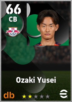 Ozaki Yusei — CB, OVR 66, MAX 66