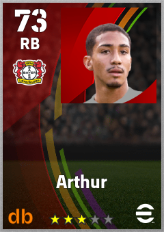 Arthur eFootball player card