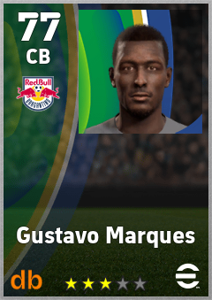 Gustavo Marques — CB, OVR 77, MAX 77