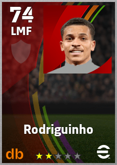 Rodriguinho eFootball player card