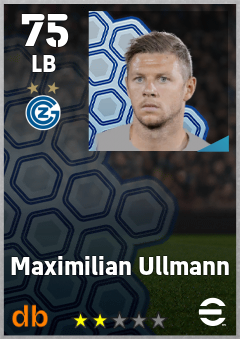 Maximilian Ullmann — LB, OVR 75, MAX 75