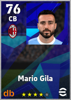 Mario Gila eFootball player card