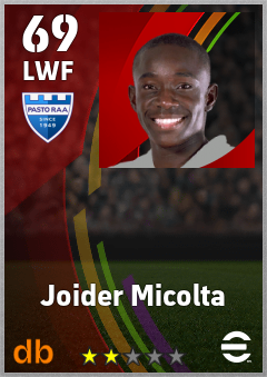 Joider Micolta — LWF, OVR 69, MAX 69