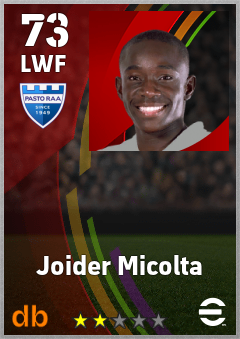 Joider Micolta — LWF, OVR 73, MAX 73