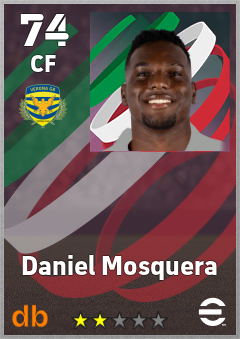 Daniel Mosquera eFootball player card