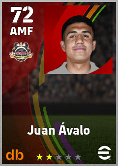 Juan Ávalo — AMF, OVR 72, MAX 72