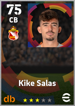 Kike Salas eFootball player card