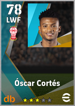Óscar Cortés — LWF, OVR 78, MAX 78