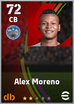 Alex Moreno eFootball player card