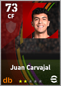 Juan Carvajal eFootball player card