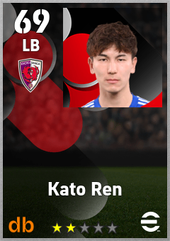 Kato Ren eFootball player card