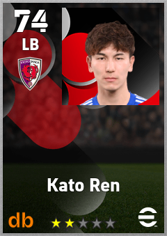 Kato Ren eFootball player card