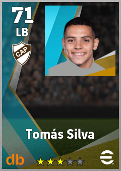 Tomás Silva — LB, OVR 71, MAX 71