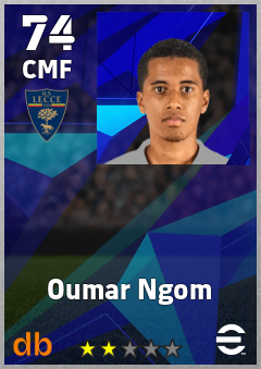 Oumar Ngom eFootball player card