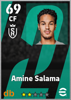 Amine Salama eFootball player card