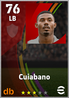 Cuiabano eFootball player card