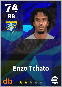 Enzo Tchato — RB, OVR 74, MAX 74