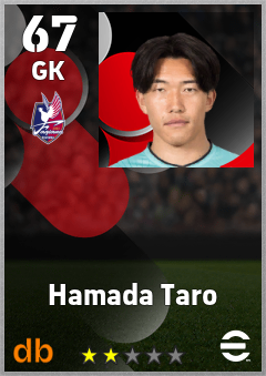 Hamada Taro eFootball player card