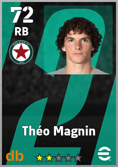 Théo Magnin eFootball player card