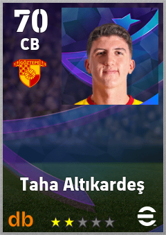 Taha Altıkardeş eFootball player card