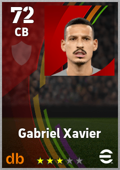Gabriel Xavier eFootball player card