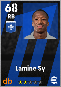 Lamine Sy eFootball player card