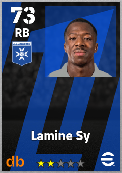 Lamine Sy — RB, OVR 73, MAX 73