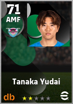 Tanaka Yudai — AMF, OVR 71, MAX 71