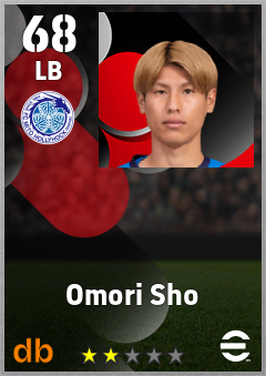 Omori Sho eFootball player card