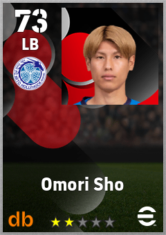 Omori Sho — LB, OVR 73, MAX 73