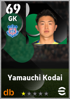 Yamauchi Kodai eFootball player card