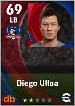 Diego Ulloa — LB, OVR 69, MAX 69