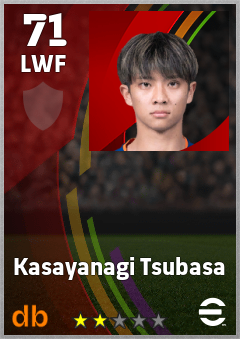 Kasayanagi Tsubasa eFootball player card
