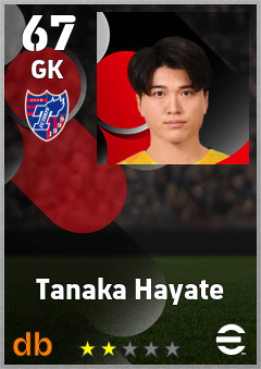 Tanaka Hayate eFootball player card