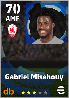 Gabriel Misehouy — AMF, OVR 70, MAX 70