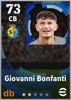 Giovanni Bonfanti — CB, OVR 73, MAX 73