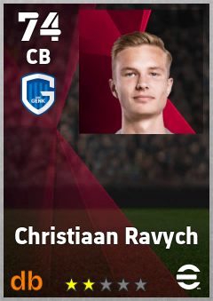 Christiaan Ravych eFootball player card