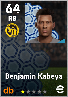 Benjamin Kabeya eFootball player card