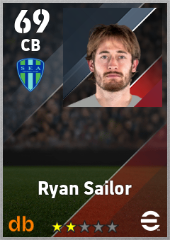 Ryan Sailor — CB, OVR 69, MAX 69