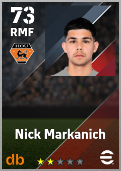 Nick Markanich eFootball player card